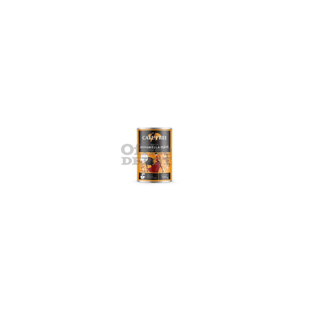 Cafe Frei Sevillai vanília-karamella 100g instant kávé