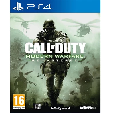 Call Of Duty Modern Warfare Remastered PS4 játékszoftver Call Of Duty Modern Warfare Remastered PS4 játékszoftver