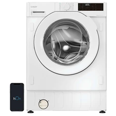 Candy BC449M4D8J-S fehér, elöltöltős, max.:1400ford., 9kg, beépíthető mosógép