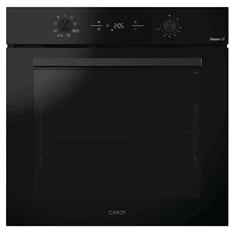 Candy CA6 NP3AT3EHTB fekete, beépíthető, sütőtér: 78 liter, légkeverés, grill sütő