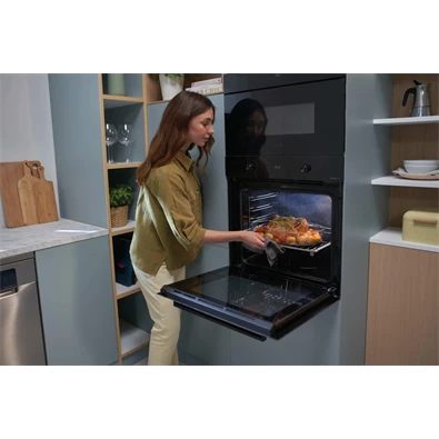 Candy CA6 NP5B3EHTB fekete, beépíthető, sütőtér: 78L, sütő