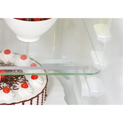 Candy CCE3T618ES inox alulfagyasztós hűtőszekrény Candy CCE3T618ES inox alulfagyasztós hűtőszekrény