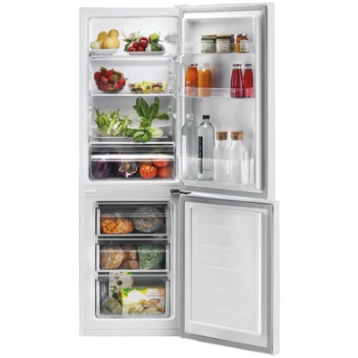 Candy CCG1L314EW fehér, alulfagyasztós, Hűtő:109L, Fagyasztó:48L, hűtőszekrény