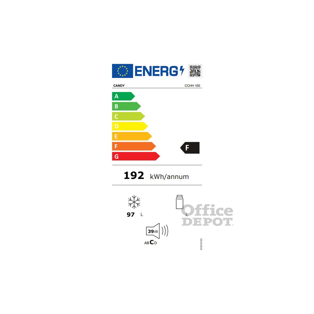 Candy CCHH 100 fehér, Fagyasztó:97L, fagyasztóláda