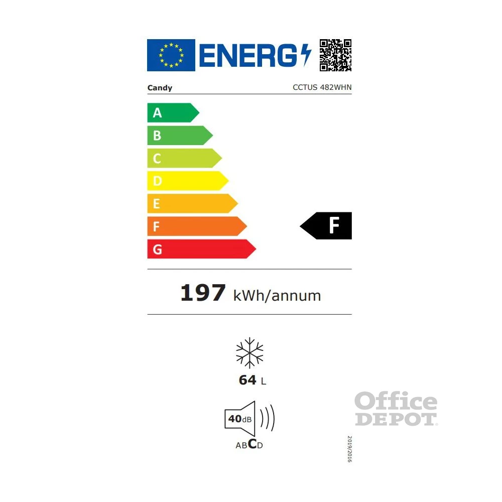 Candy CCTUS 482WHN fagyasztószekrény