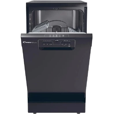 Candy CDPH 2L1047B fekete, programok száma: 5, szabadonálló, 10 terítékes mosogatógép 