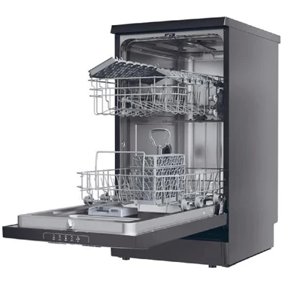 Candy CDPH 2L1047B fekete, programok száma: 5, szabadonálló, 10 terítékes mosogatógép 