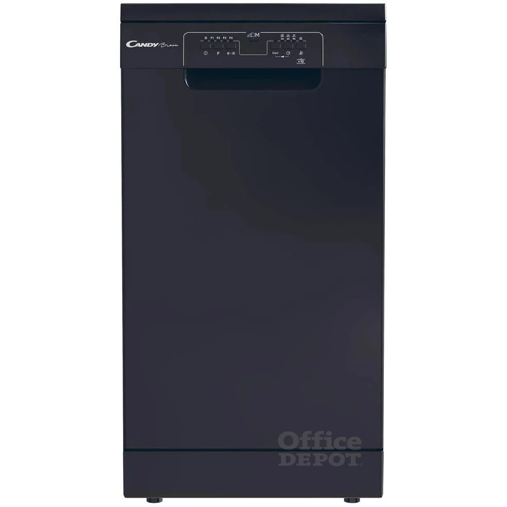 Candy CDPH 2L1047B fekete, programok száma: 5, szabadonálló, 10 terítékes mosogatógép 