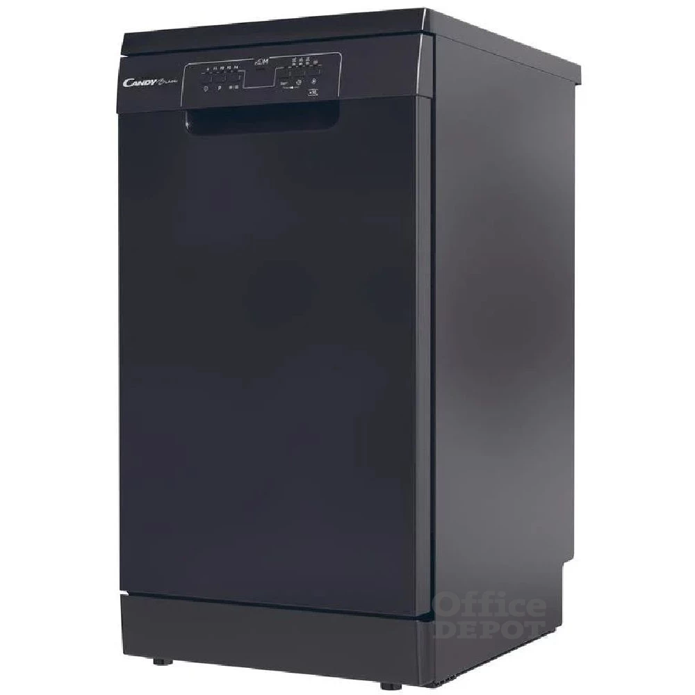 Candy CDPH 2L1047B fekete, programok száma: 5, szabadonálló, 10 terítékes mosogatógép 