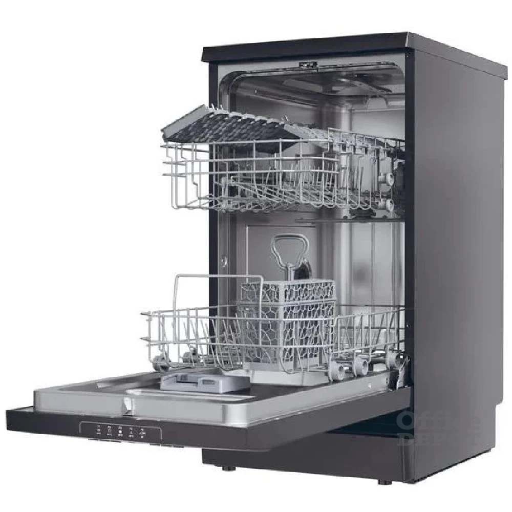 Candy CDPH 2L1047B fekete, programok száma: 5, szabadonálló, 10 terítékes mosogatógép 