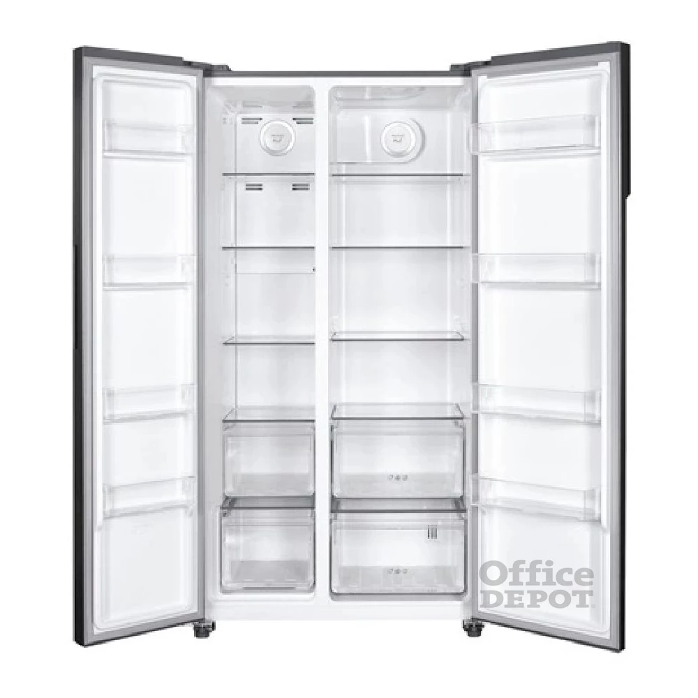 Candy CHSVN-174X inox, Side-by-Side, Hűtő:347L, Fagyasztó:185L, No frost hűtőszekrény