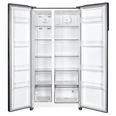 Candy CHSVN-174X inox, Side-by-Side, Hűtő:347L, Fagyasztó:185L, No frost hűtőszekrény