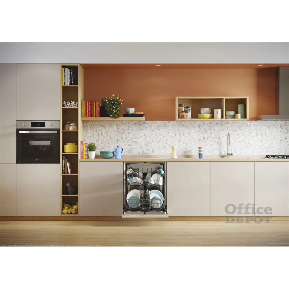 Candy CI 3E7L0W programok száma: 5, beépíthető, 13 terítékes mosogatógép 