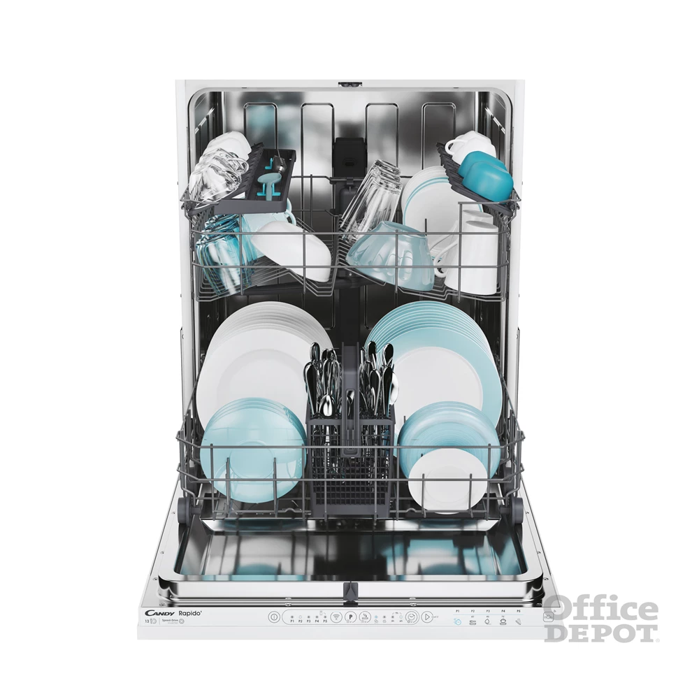 Candy CI 3E7L0W programok száma: 5, beépíthető, 13 terítékes mosogatógép 
