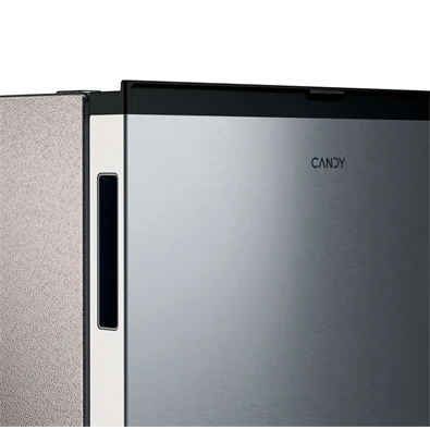Candy CNOQ2S58EX inox, egyajtós, Hűtő:100+14L, hűtőszekrény