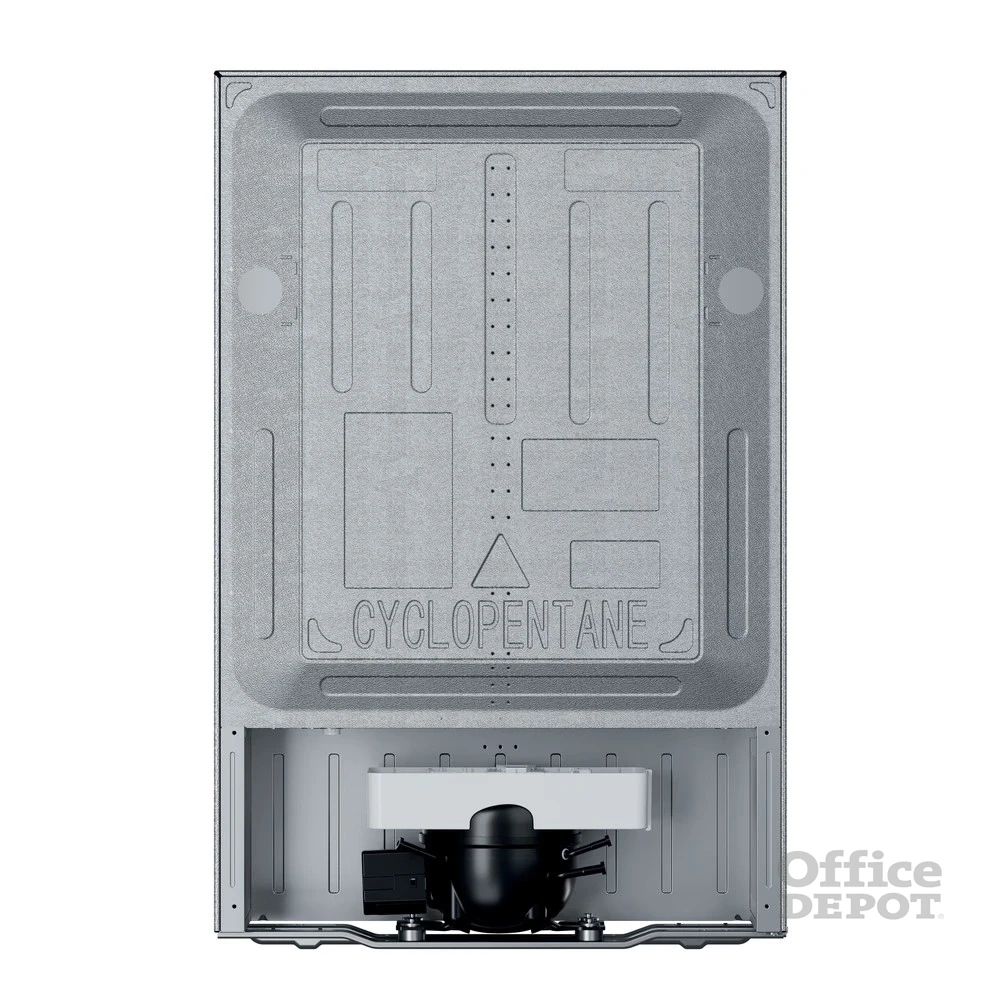 Candy CNOQ2S58EX inox, egyajtós, Hűtő:100+14L, hűtőszekrény