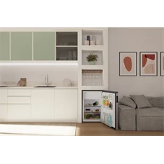 Candy CNOQ2S58EX inox, egyajtós, Hűtő:100+14L, hűtőszekrény