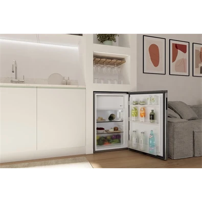 Candy CNOQ2S58EX inox, egyajtós, Hűtő:100+14L, hűtőszekrény