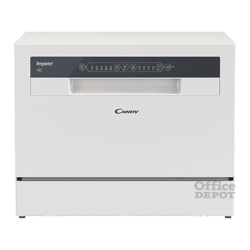 Candy CP 6E51LW fehér, programok száma: 5, asztali, 6 terítékes mosogatógép 