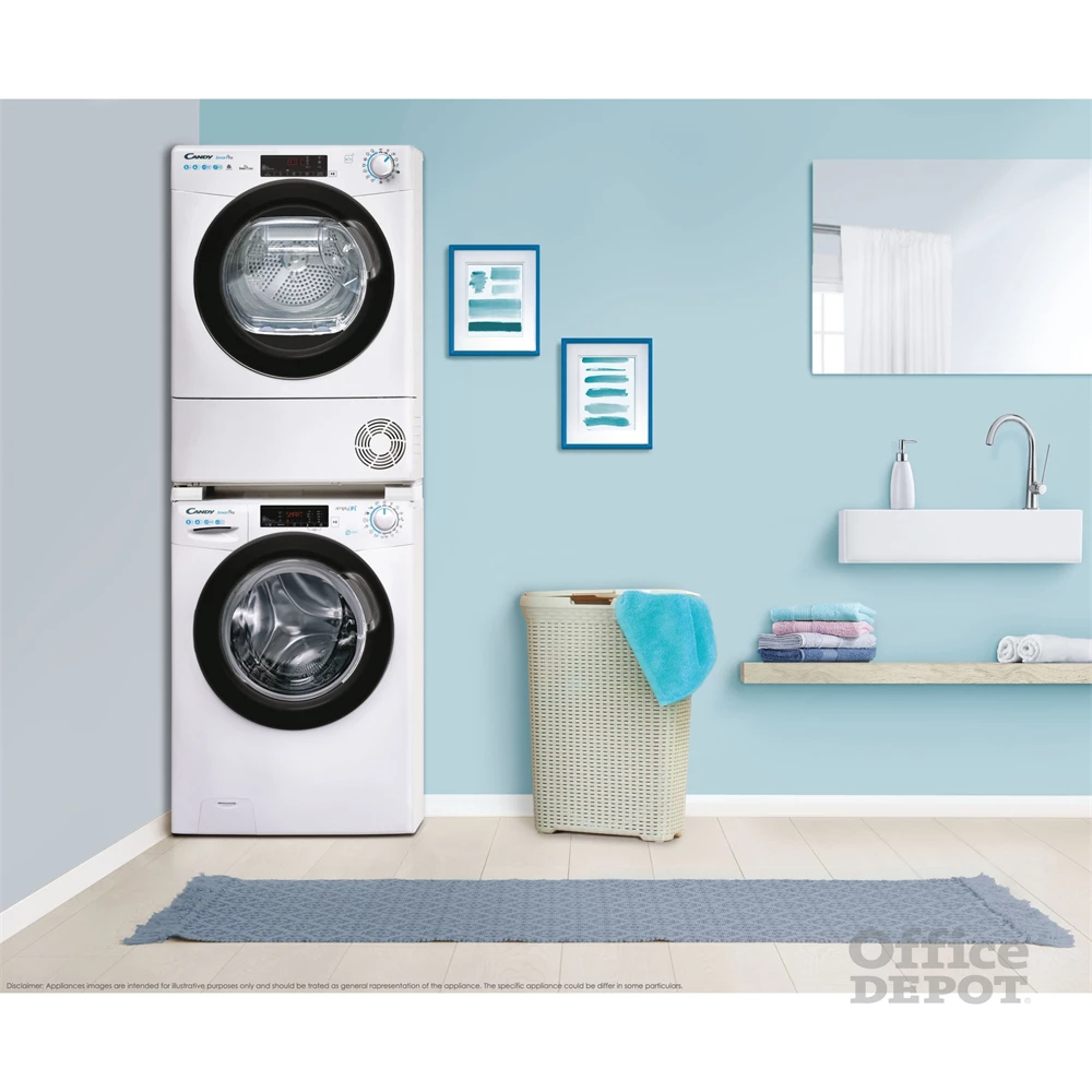 Candy CSO4H7A1TBE-S fehér, 7 kg, hőszivattyús, keskeny, szárítógép