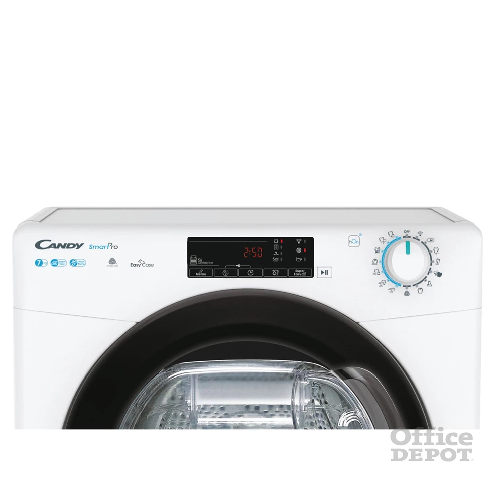 Candy CSO4H7A1TBE-S fehér, 7 kg, hőszivattyús, keskeny, szárítógép