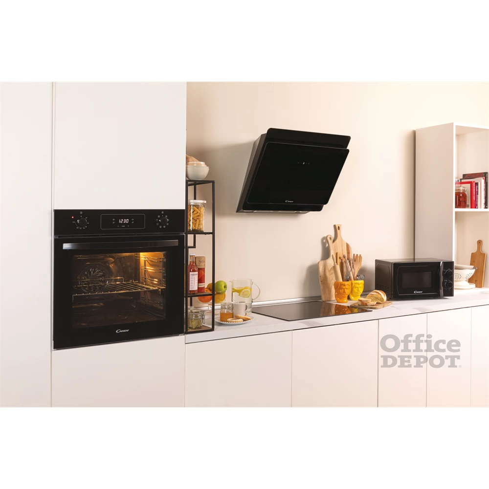Candy CVMA 60N fekete, szabadonálló, kürtős, méret:60 cm, zajszint:62 dB, páraelszívó