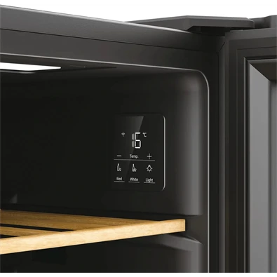 Candy CWC058 fekete, Palack:58db, borhűtő