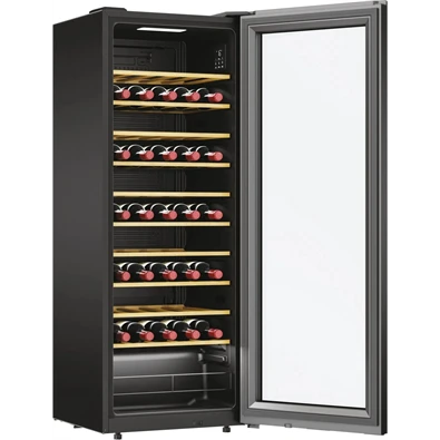 Candy CWC058 fekete, Palack:58db, borhűtő