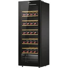 Candy CWC058 fekete, Palack:58db, borhűtő