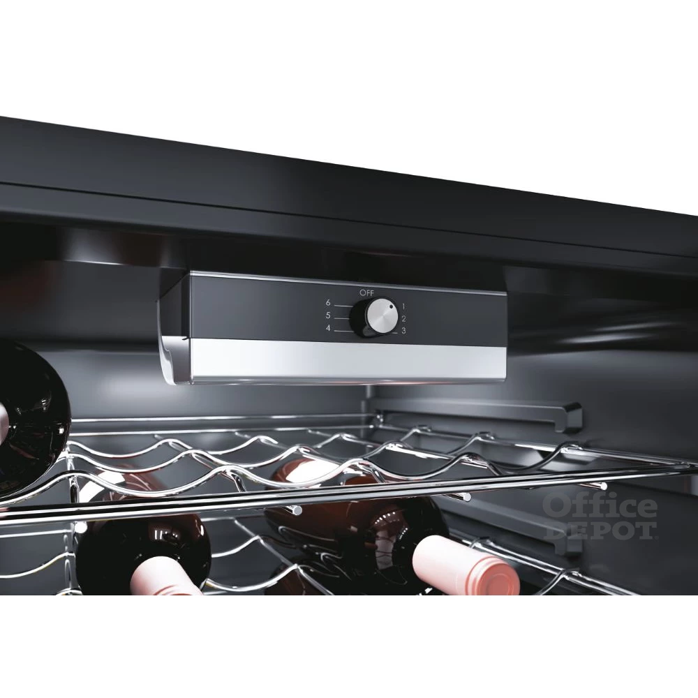 Candy CWC 150 EM/NF fekete, Palack:41db, borhűtő