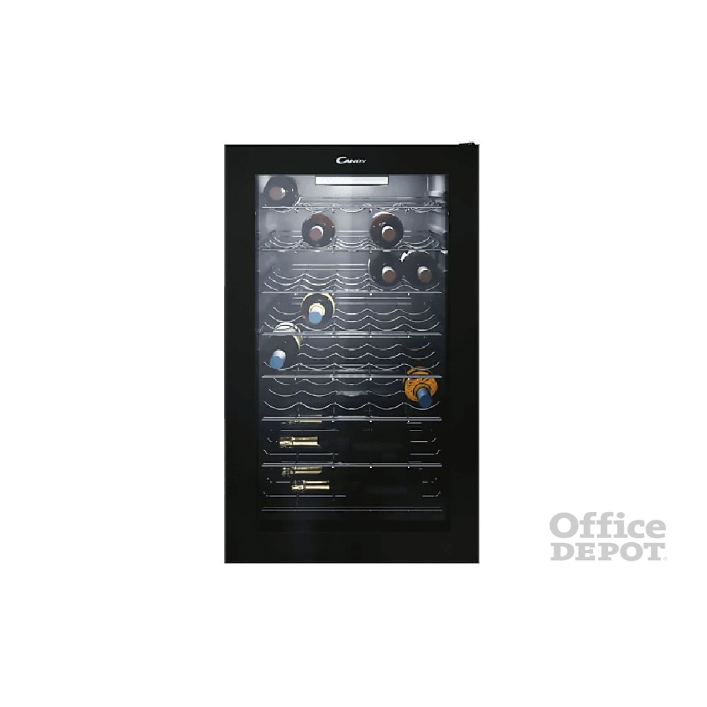 Candy CWC 150 EM/NF fekete, Palack:41db, borhűtő