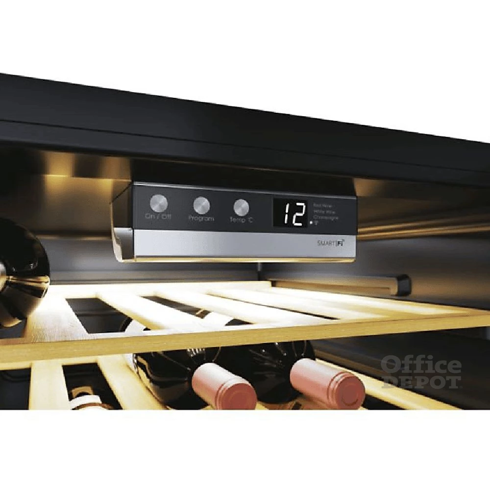 Candy CWC 200 EELW/NF fekete, Palack:81db, borhűtő