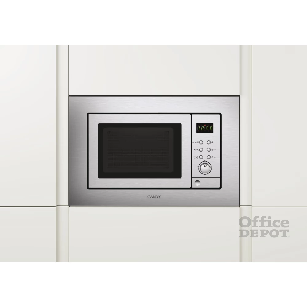 Candy MIC 201 EX 1000W 20L inox beépíthető mikrohullámú sütő