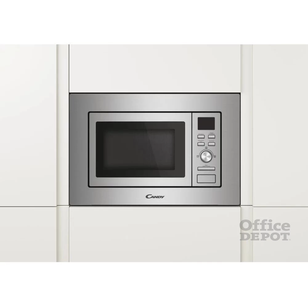 Candy MIS1730X 1000W 17L inox beépíthető mikrohullámú sütő