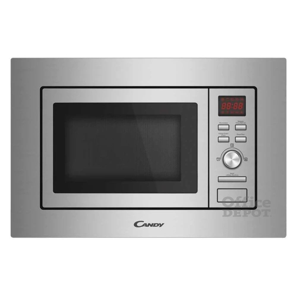 Candy MIS1730X 1000W 17L inox beépíthető mikrohullámú sütő