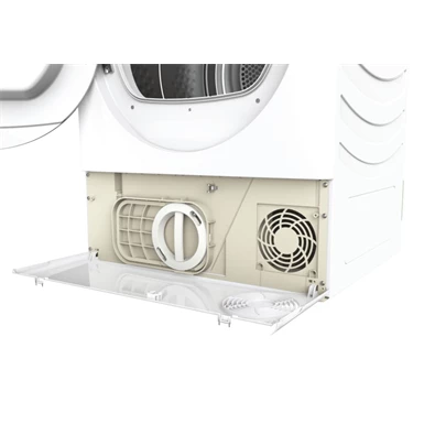 Candy RP4 H7A2TRE-S fehér, 7 kg, hőszivattyús, keskeny, szárítógép