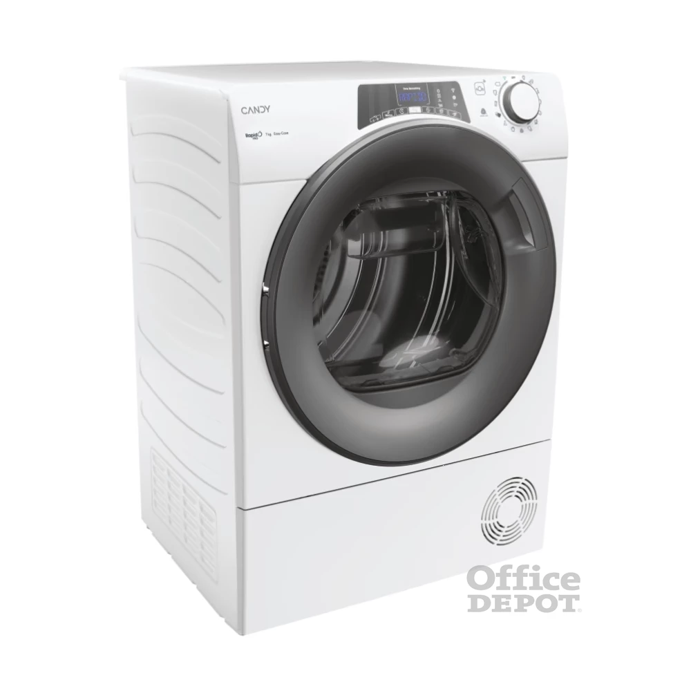 Candy RP4 H7A2TRE-S fehér, 7 kg, hőszivattyús, keskeny, szárítógép