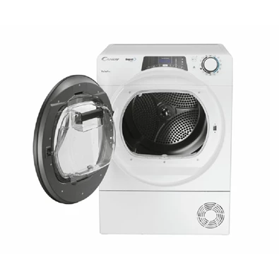 Candy RP4 H7A2TRE-S fehér, 7 kg, hőszivattyús, keskeny, szárítógép