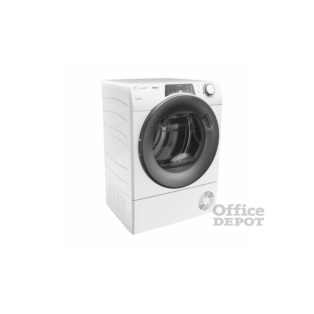 Candy RP4 H7A2TRE-S fehér, 7 kg, hőszivattyús, keskeny, szárítógép
