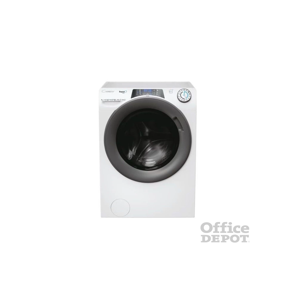 Candy RP 496BWMR/1-S fehér, elöltöltős, max.1400ford., 9 kg, mosógép