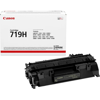 Canon CRG-719H fekete nagykapacitású toner Canon CRG-719H fekete nagykapacitású toner