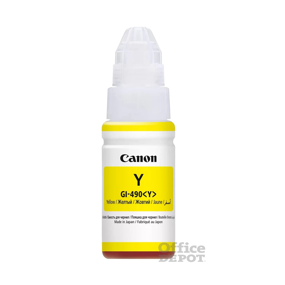 Canon GI-490 70ml sárga tintapalack