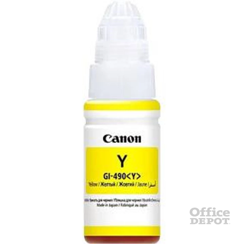 Canon GI-490 70ml sárga tintapalack