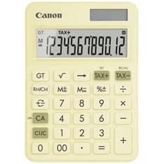 Canon LS-125KB sárga számológép