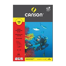 Canson Student A3 10ív színes fotókarton blokk Canson Student A3 10ív színes fotókarton blokk