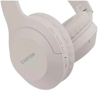 Canyon BTHS-3 Beige Bluetooth fejhallgató Canyon BTHS-3 Beige Bluetooth fejhallgató