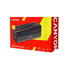 Canyon CAI-201CB LED 100PSI 200W fekete elektromos pumpa Canyon CAI-201CB LED 100PSI 200W fekete elektromos pumpa