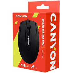 Canyon CNE-CMS1 USB optikai egér fekete Canyon CNE-CMS1 USB optikai egér fekete
