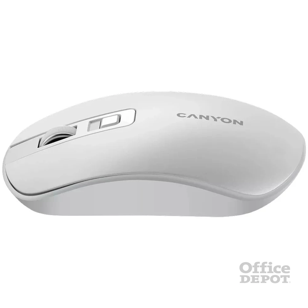 Canyon CNS-CMSW18 vezeték nélküli fehér optikai egér