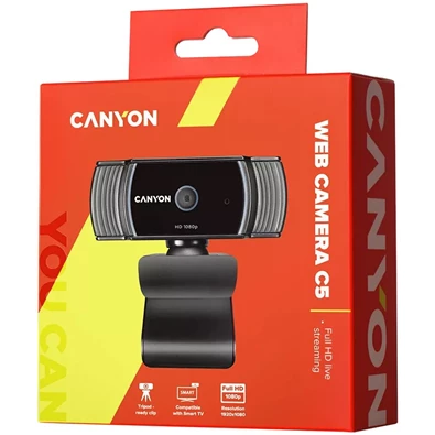 Canyon CNS-CWC5 2MP fekete webkamera Canyon CNS-CWC5 2MP fekete webkamera